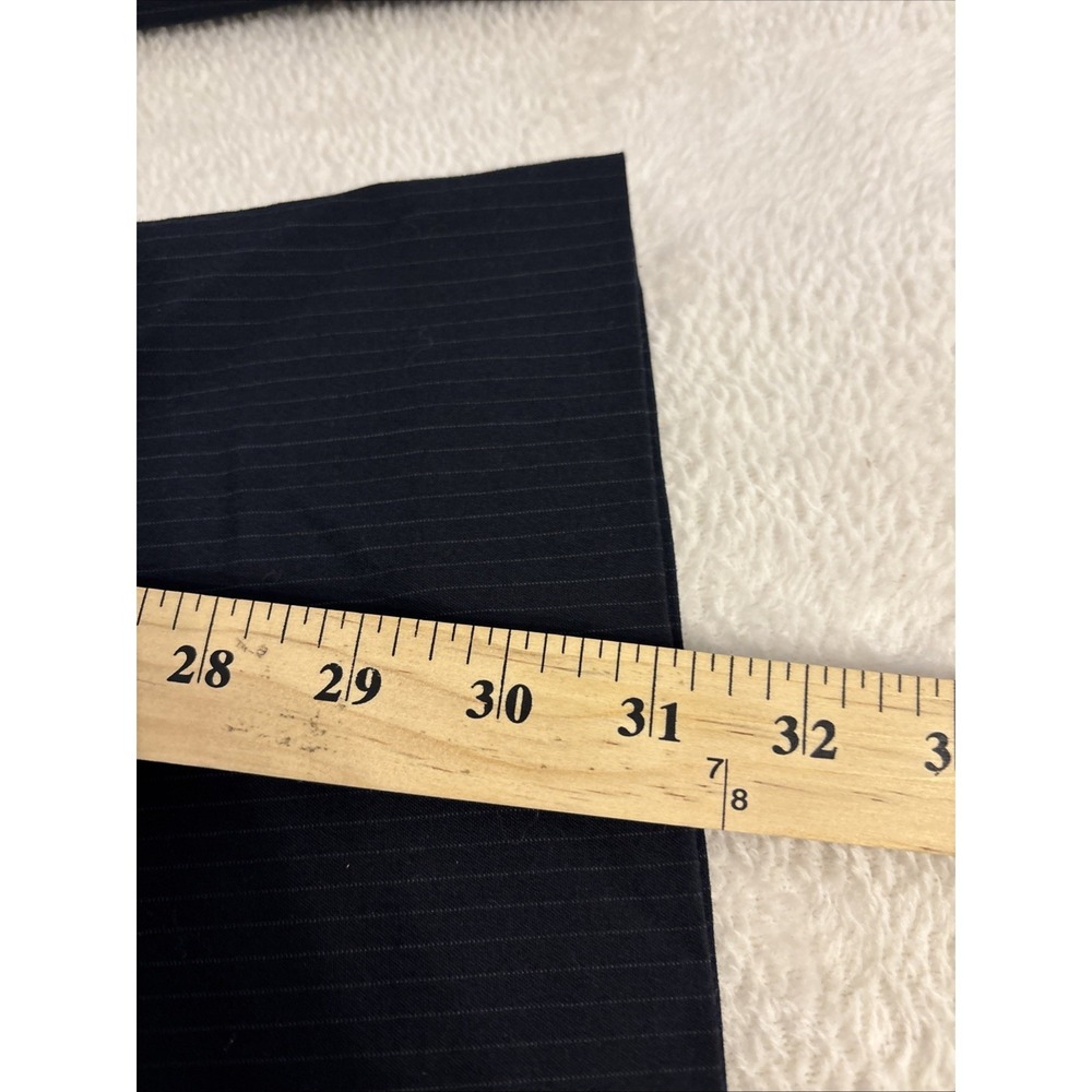 Gap Perfect Trouser Womens Size 10A Stretch Navy Pinstripe Career Dress Pants - Picture 3 of 13